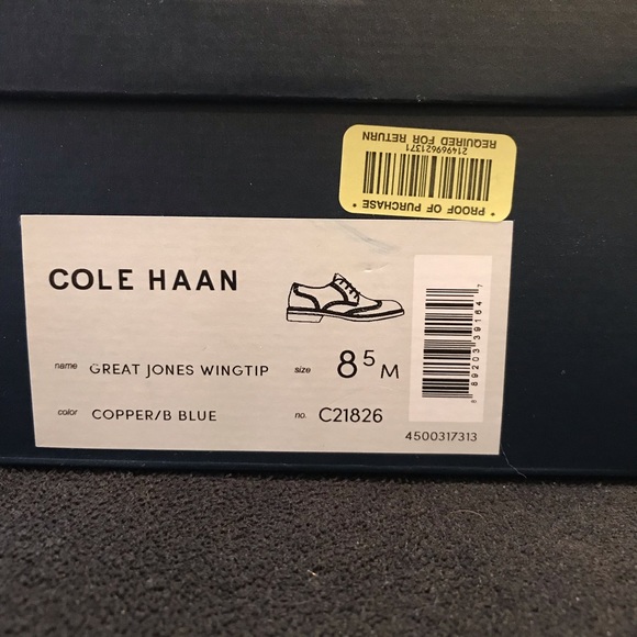 Cole Haan Great Jones Wingtip - Picture 2 of 3